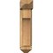 Ekena Millwork Westlake Arts and Crafts Rough Sawn Bracket w/ Offset Brace, Western Red Cedar, 6"W x 14"D x 26"H BKT0604X14X26WTL03RWR - alternate 3